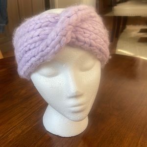 BCBG Generation Lavender knitted headband